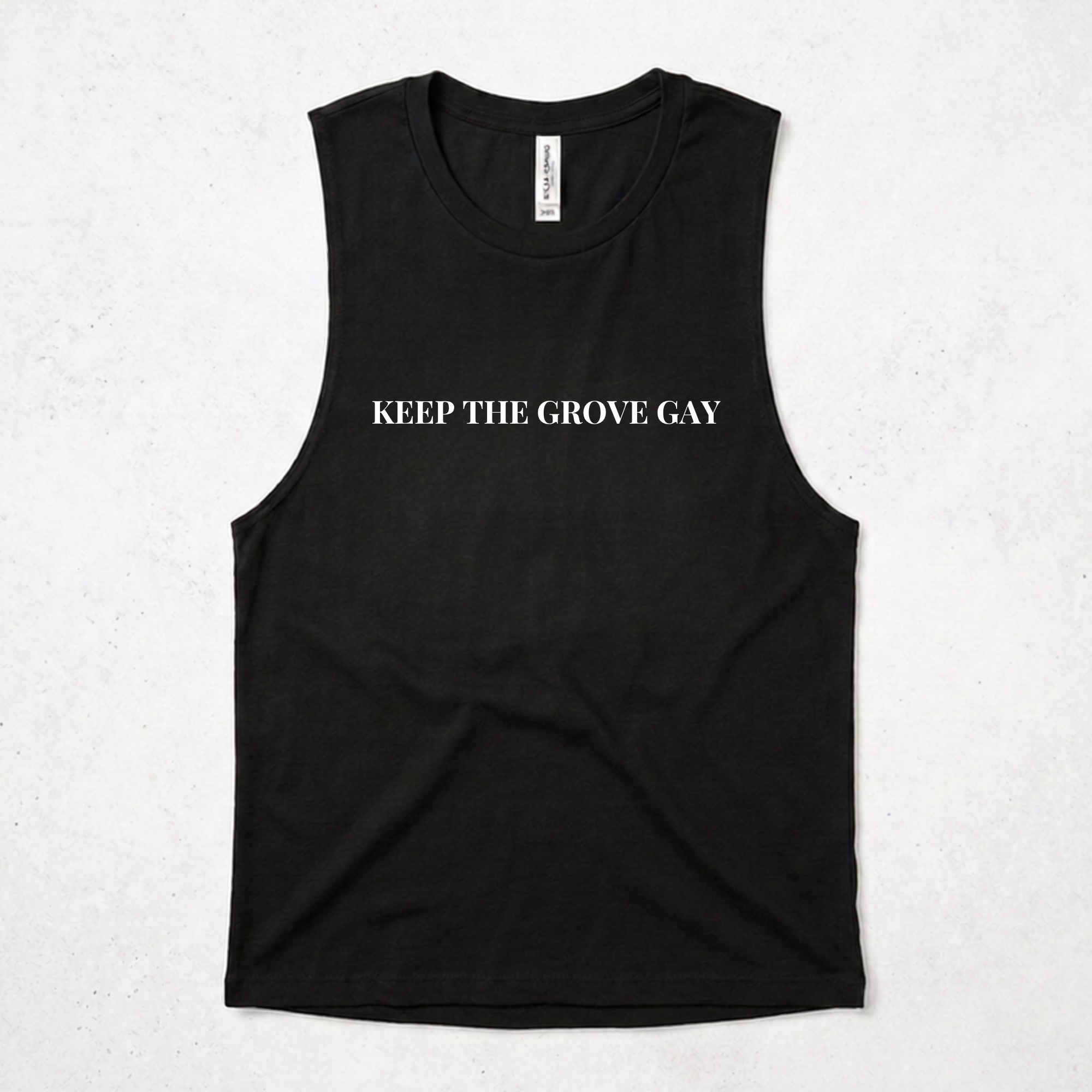 KEEP THE GROVE GAY TANK