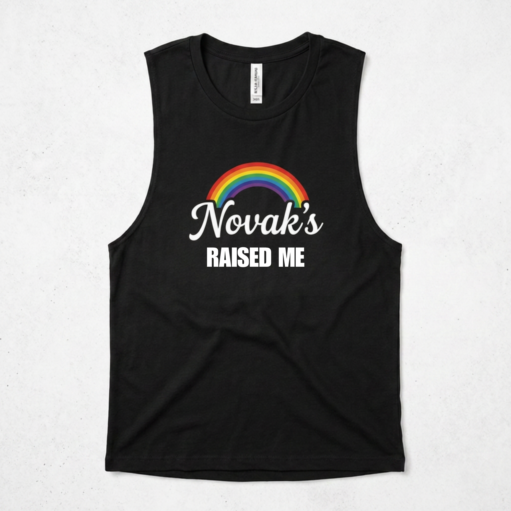 NOVAK'S RAISED ME (RAINBOW TANK)